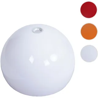 Lampenschirm HWC-M34 für Bogen- und Pendelleuchte, Ersatzschirm, Ø 40cm, Kunststoff ~ weiß