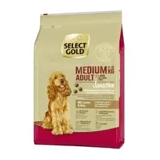 SELECT GOLD Sensitive Adult Medium Lamm & Reis 4 kg