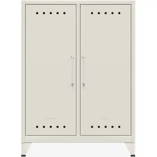 BISLEY Fern Aktenschrank 80 x 40 x 110 cm weiß