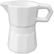 Holst Porzellan GI 108 Gießer/Krug 0,17 l "Espressokanne", weiß, 6 x 6 x 9.5 cm, 2 Einheiten