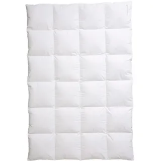 Centa-Star Winterdecke , Weiß , Textil , Füllung: Federn, Daunen , 155x220 cm , Made in Germany, Oeko-Tex® Standard 100 , Heimtextilien, Kopfpolster & Bettdecken, Bettdecken, Daunendecken
