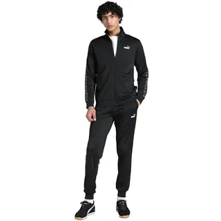 Puma Polyester Tape Trainingsanzug Herren 01 black S
