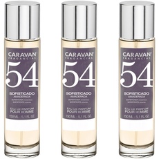 3 x Caravan Herrenparfum Nr. 54-150 ml.