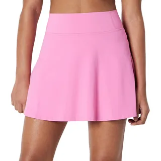 Amazon Essentials Mädchen Active FormFlex Anschmiegsamer sportlicher Golf- oder Tennisrock mit integrierten Shorts, Rosa, 8 Jahre