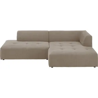 Atlantic Home Collection Leonardo Ottomane mit XXL-Liegefläche beige