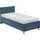 Cool Polsterbett 120 x 200 cm Blau/Braun