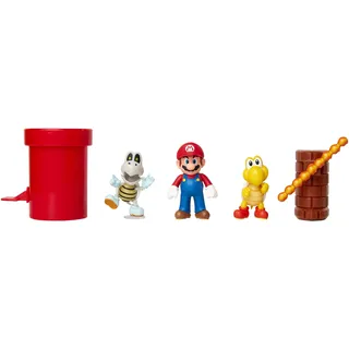 Mattel World of Nintendo Super Mario Diorama Set, Verlies