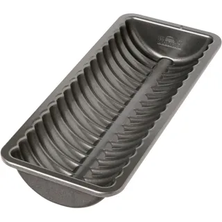 RBV Birkmann Birkmann Easy Baking, Rehrückenform, 30 cm, Karbonstahl mit Antihaftbeschichtung, grau