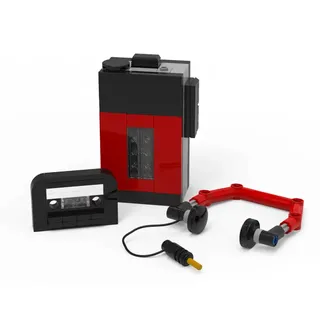 ⭐ LEGO Set 6471611 Laufwerk Audio-Kassetten - Walkman - Limitierte Edition