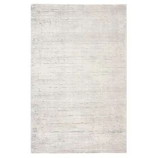 Kurzflor Teppich Wohnzimmer - Hellgrau 80 x 150 cm - OEKOTEX-Zertifiziert | Pflegeleicht: Nur absaugen – Moderner Belgischer Design - Geeignet für Fußbodenheizung - OEKOTEX-zertifiziert