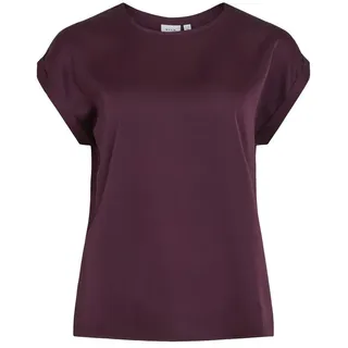 VILA Viellette S/S Satin Top - Noos