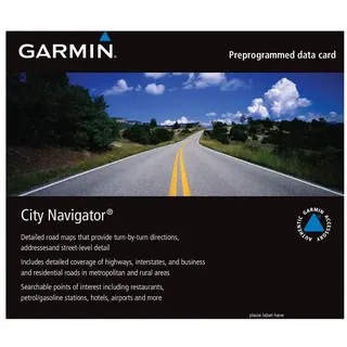 Garmin City Navigator Micro Sd/sd Card Europe Ntu Karte - Black - One Size