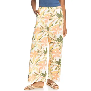 ROXY Women Hose Midnight Avenue High snow white subtly salty multic M - Weiß