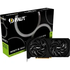 Bild von GeForce RTX 4060 Infinity 2, 8GB GDDR6, HDMI, 3x DP (NE64060019P1-1070L)