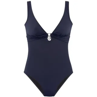 Bruno Banani Badeanzug Damen Blau 38 Cup C/D