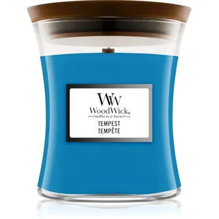 Woodwick Tempest Duftkerze 275 g blau