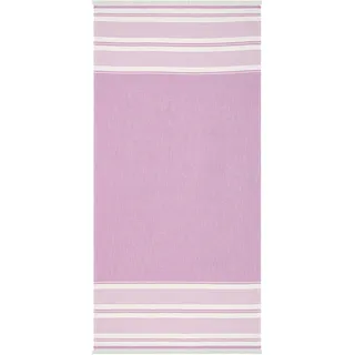 Egeria Strandtuch "Pestemal" 80x180 cm, mit Fransen, schwarz pink