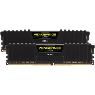 Vengeance LPX schwarz 16GB Kit DDR4 PC4-21300 (CMK16GX4M2A2666C16)