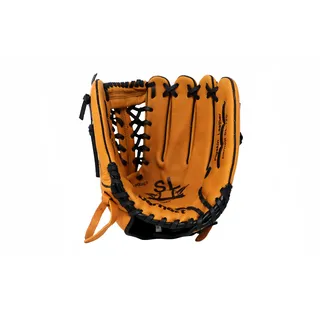 SL-125 RH braun Baseball Handschuh, Schweinsleder, Outfield, Grösse 12,5 (für Linkshänder, Wird an der rechten Hand getragen)