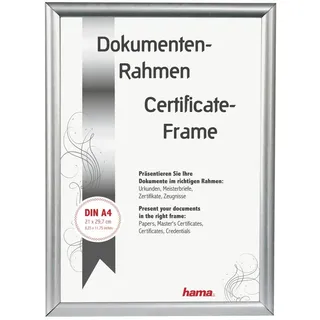 Hama Madrid Kunststoffrahmen silber 21x29,7 cm 1 St.