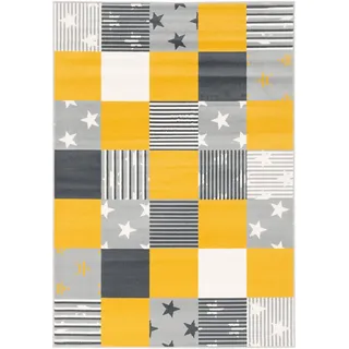 Pergamon Samba Teppich 120 x 170 cm Gelb