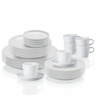 Arzberg Cucina Bianca Weiß Tellerset 30-tlg. Kombi-Set