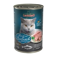 6x 400 g Pește marin All Meat Leonardo Hrană umedă pentru pisici