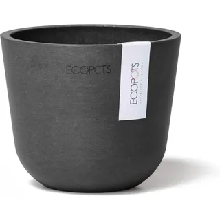 Ecopots Pflanztopf Oslo Mini Dunkelgrau 11,5 cm x 10 cm