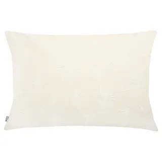 Dekokissen NEUTEX FOR YOU "Fresh" Gr. 2, beige (creme, geblümt), B:40cm L:60cm, Baumwolle, Polyester, Dekokissen_Sitzkissen_Kissenhüllen, Dekokissen, Kissenhülle ohne Füllung, 1 Stück