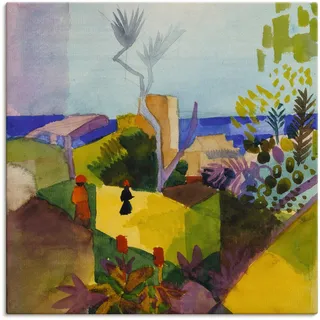 Artland Leinwandbild »Landschaft am Meer. 1914« Gewässer 1 Stk. tlg. auf Holzrahmen gespannt, bunt