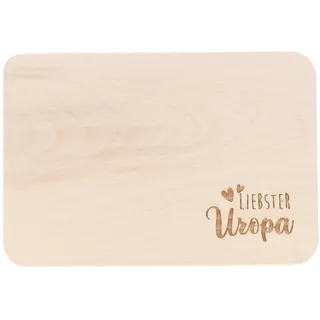 Spruchreif · Frühstücksbrettchen Uropa · Brotzeitbrett mit Gravur · Geschenke für Urgroßeltern · Geschenk Uropa · Vatertag