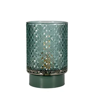 Pauleen 48310 LED Mobile Tischleuchte Modern Glamour Timer Batterie Türkis Tischlampe