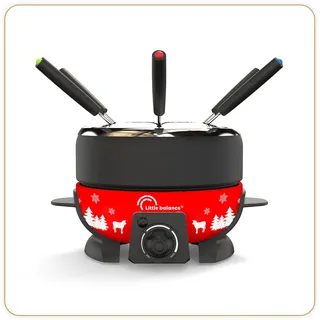 LITTLE BALANCE 8689 elektrisches Fondue rot