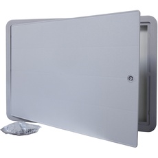 La Ventilazione SI6040G-Y Inspektionsklappe aus ABS, Grau, Maße 650 x 450 mm SI6040G