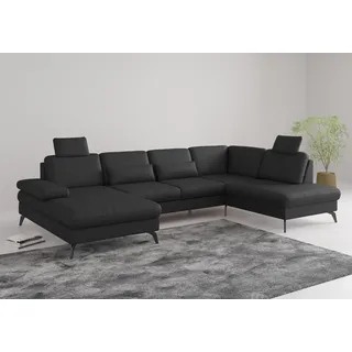 sit&more Wohnlandschaft schwarz