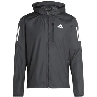 adidas Own the Run Jacket, Black/White pocket, S