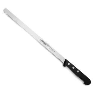 Lachsmesser Arcos Universal 284004 aus Nitrumstahl, mit Mango aus Polyoxymethylen und 29 cm Klinge im Koffer.