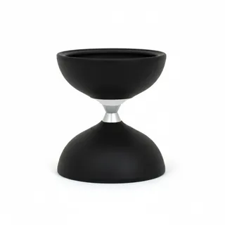 Mister Babache Diabolo Finesse mit Kugellager - Schwarz - Ø 136 mm - Gewicht 270 g