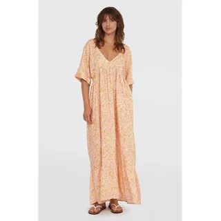 O'Neill Maxikleid Weiß/Orange  L