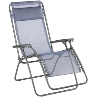 Lafuma MOBILIER - Relaxsessel Zero Gravity RT 2 - Klappbarer Liegestuhl für Terrasse und Garten - Strapazierfähiges Batyline-Gewebe - Mehrpositionenliege, Komfortabel - Blau