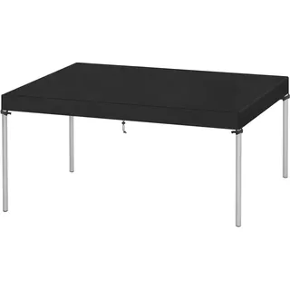VANSHEIM Abdeckung Gartentisch Abdeckung Tischplatte Schutzhülle für Gartentisch Abdeckung Wasserdicht Abdeckhaube Gartentisch Abdeckplanen für Tische Terrassentisch Abdeckung 160x90x15cm