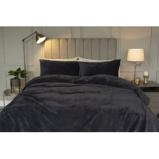 Heat Holders - Unifarben - Bettwäsche-Set BM516 (Doppelbett) (Altsilber) - Silber