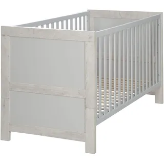 roba Kombi-Kinderbett 'Mila', verstellbar, mitwachsend, 3 Schlupfsprossen, 70 x 140 cm, umbaubar