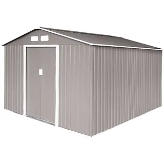 HATTORO Gerätehaus 3,09 x 2,67 m Hellgrau