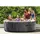 PureSpa Bubble Massage 216 x 71 cm Grau