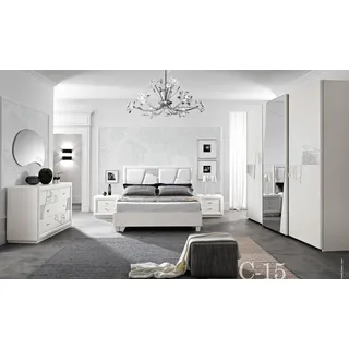 Kommode Sideboard Kommoden Designer Luxus Schränke Holz Anrichte Modern Schrank - Weiß