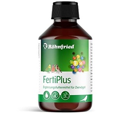 Röhnfried FertiPlus 100ml I fördert Fruchtbarkeit I zur Zucht I für Sittiche, Wellensittich, Kanarienvogel, Papageien