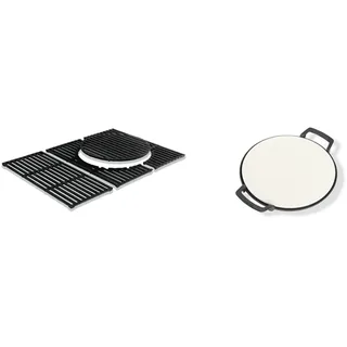 Enders® SWITCH GRID Rost-in-Rost System, Gusseisen, für Enders® Gasgrill Chicago 3-Brenner & SWITCH GRID Pizzastein, Halter aus Gusseisen, für Enders® Gasgrill mit Rost-in-Rost System, 7790