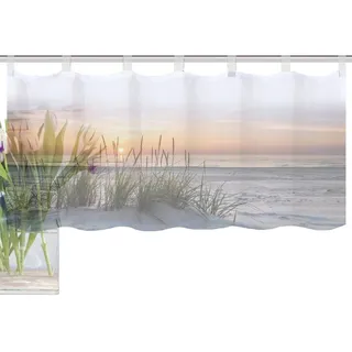 HOME WOHNIDEEN »EVENING« Schlaufen 1, Stk. tlg. HxB: 45x120, Dekostoff Digitaldruck,