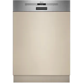 NEFF S145HTS06E N 50 Geschirrspüler integrierbar, 60 cm, flexibles Korbsystem, Home Connect, Smart Start, besonders leise, Chef 70°C, AquaStop